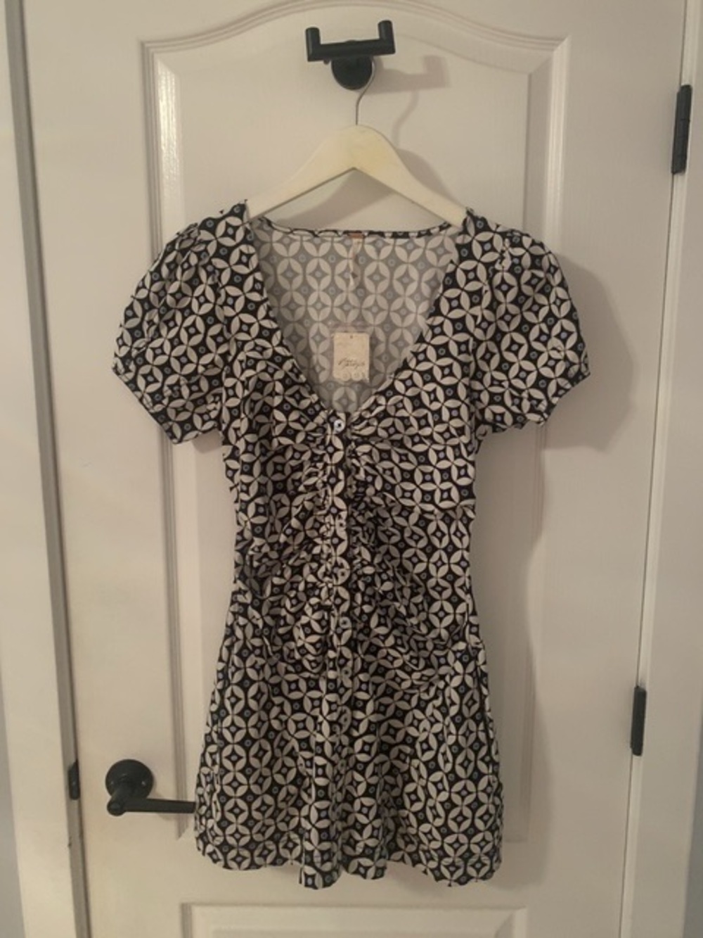 NWT Free People Geometric Midi Dress